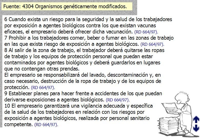 149 ORGANISMOS MODIFICADOS SEGURIDAD